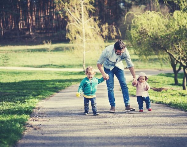 padre con figli diritto di visita